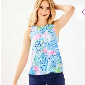 NWT Kristen Sink or Swim top Lilly Pulitzer